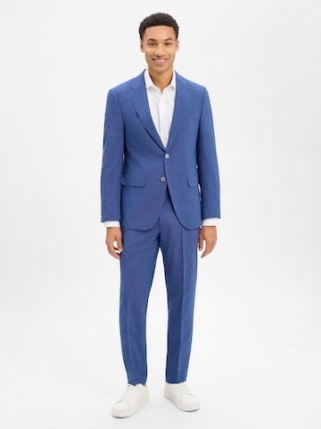BOSS Regular Fit Sakko 'Jasper' in Blau