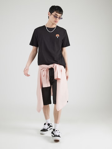 Maglietta 'PARADISE' di Kaotiko in nero