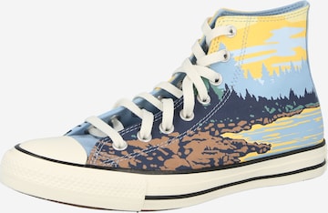 CONVERSE Sneakers hoog 'Chuck Taylor All Star National Parks' in Blauw: voorkant