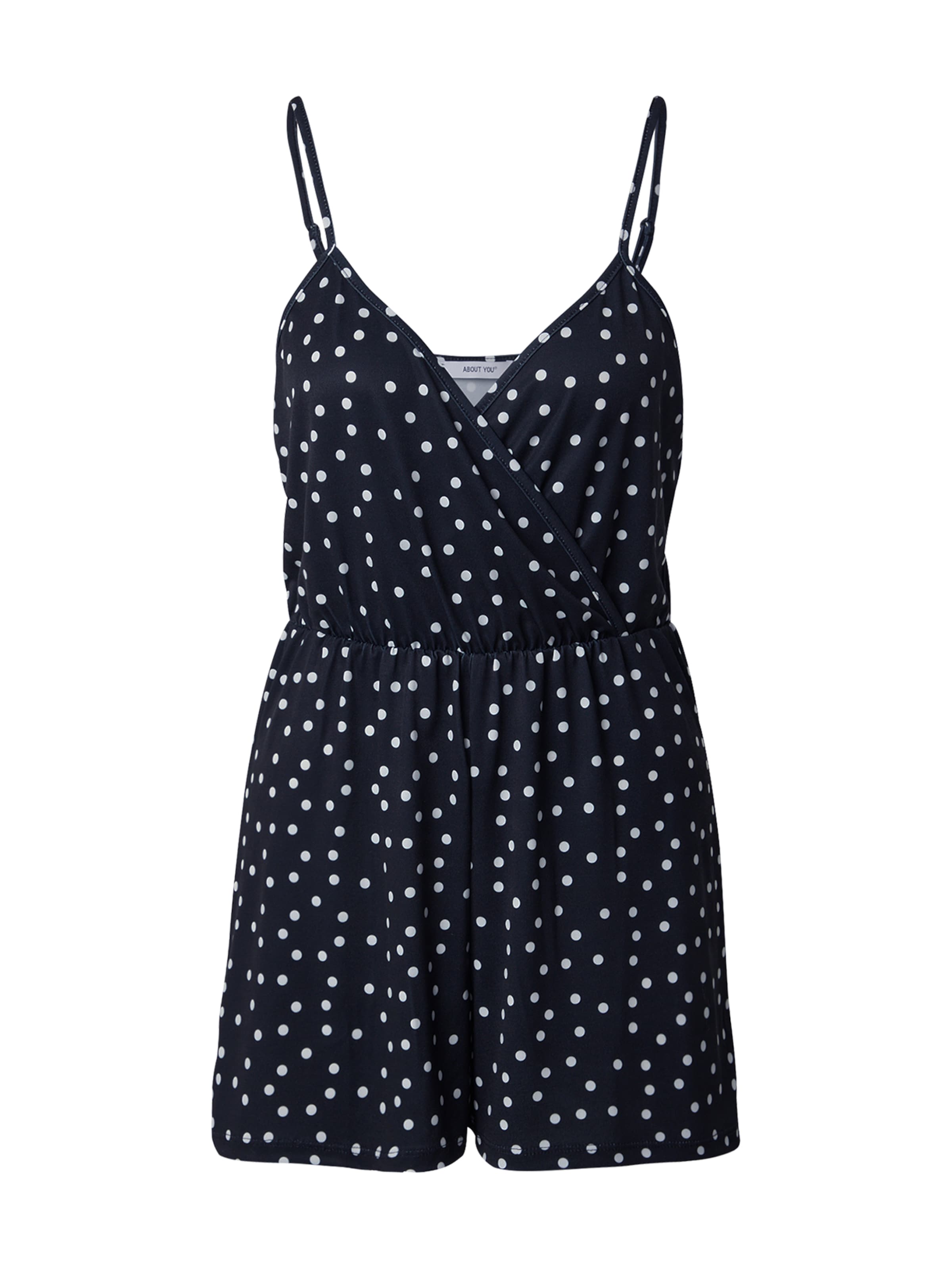 ABOUT YOU Jumpsuit 'Jessica' i sort / hvid, Produktvisning