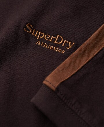 T-Shirt Superdry en marron