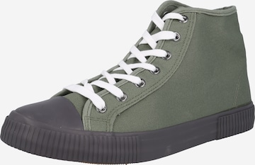 BURTON MENSWEAR LONDON Sneakers high i grønn: forside