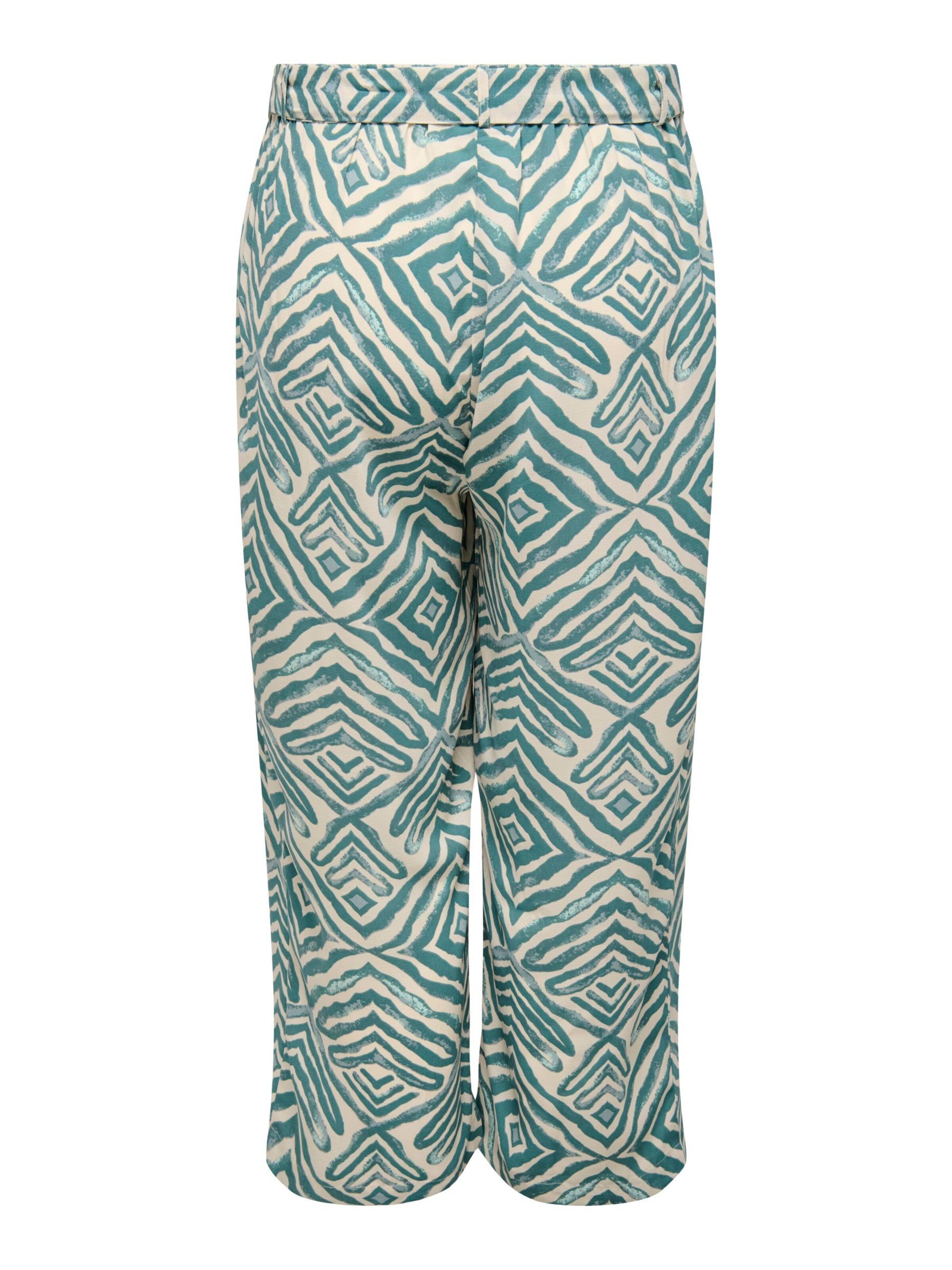 Regular Pantalon à pince 'CARShilla' ONLY Carmakoma en vert