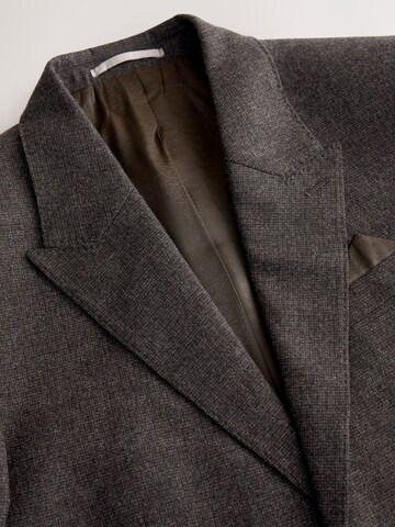 Coupe regular Veste de costume Next en marron