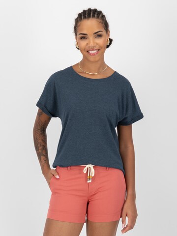 alife & kickin Shirt 'MalaikaAK A' in Blauw: voorkant