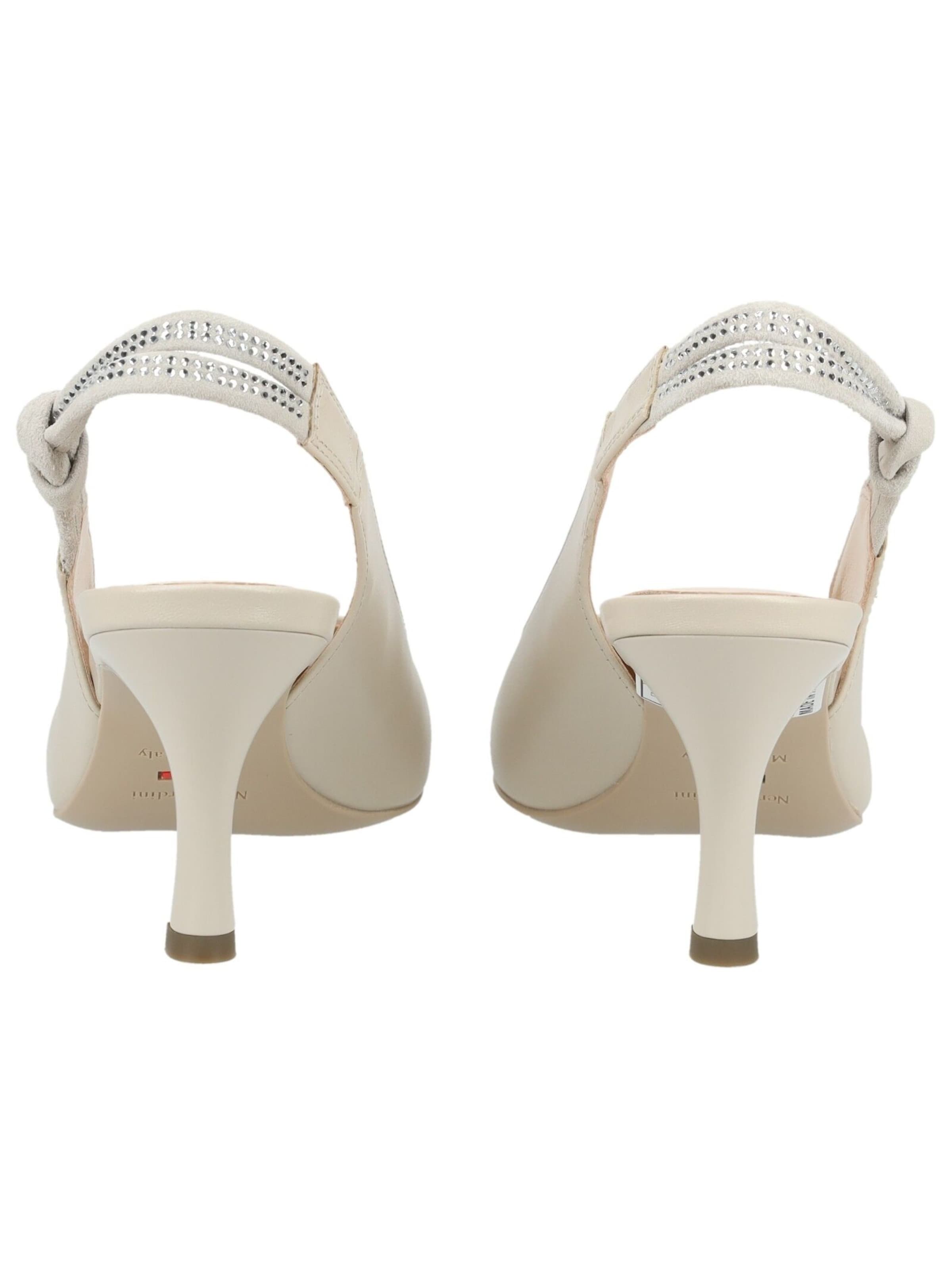 Décolleté sling 'Pandora' di Nero Giardini in beige