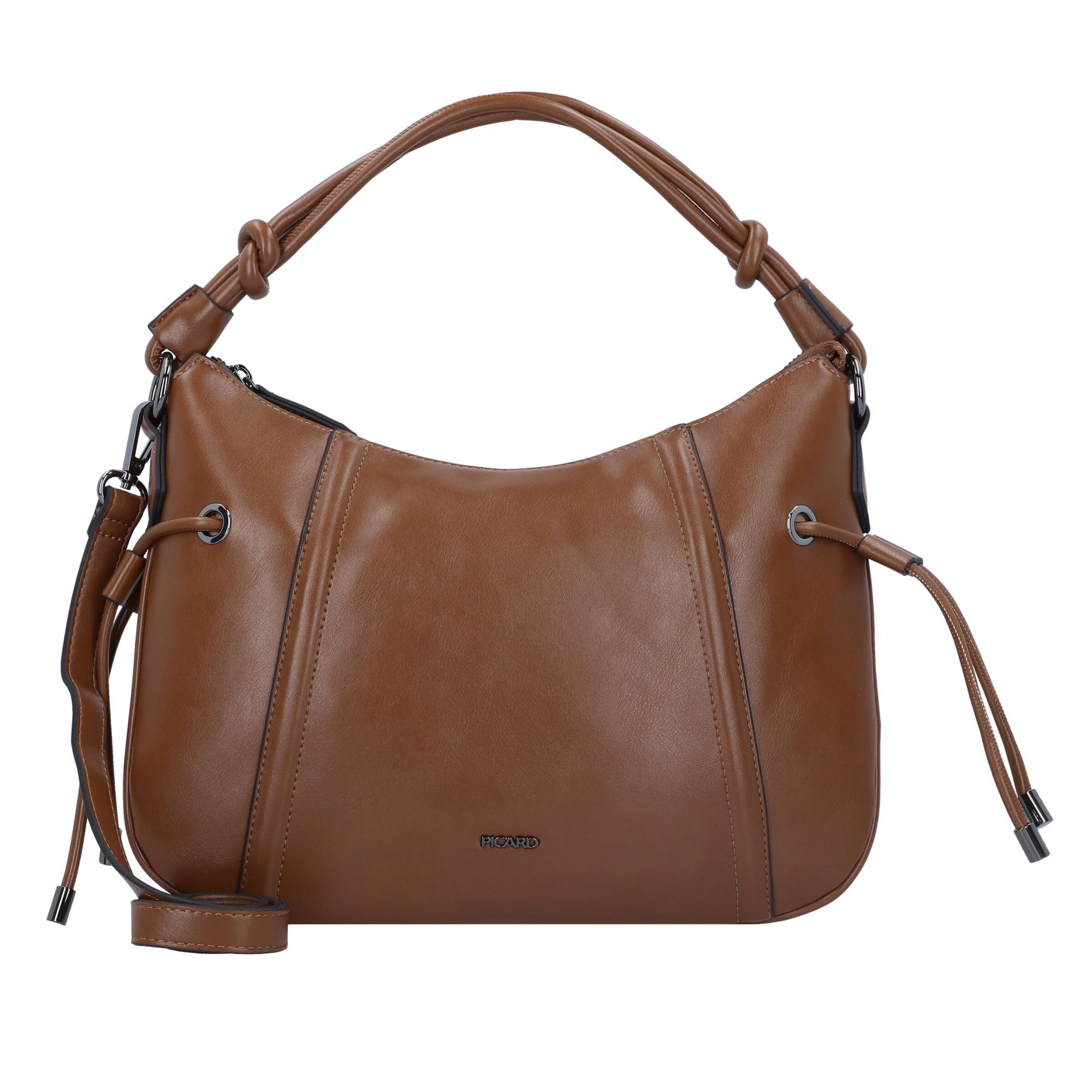 Picard Schultertasche in Braun: Vorderseite