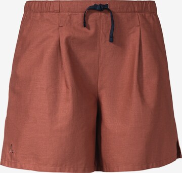 Schöffel Regular Outdoorhose 'Bilbao' in Rot: predná strana