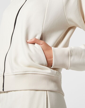 Plein Sport - Sudadera con cremallera en beige