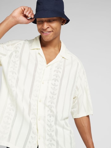 ADIDAS ORIGINALS Regular fit Button Up Shirt 'FASH' in Beige