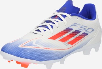 ADIDAS PERFORMANCE Soccer shoe 'F50 LEAGUE' in White: front