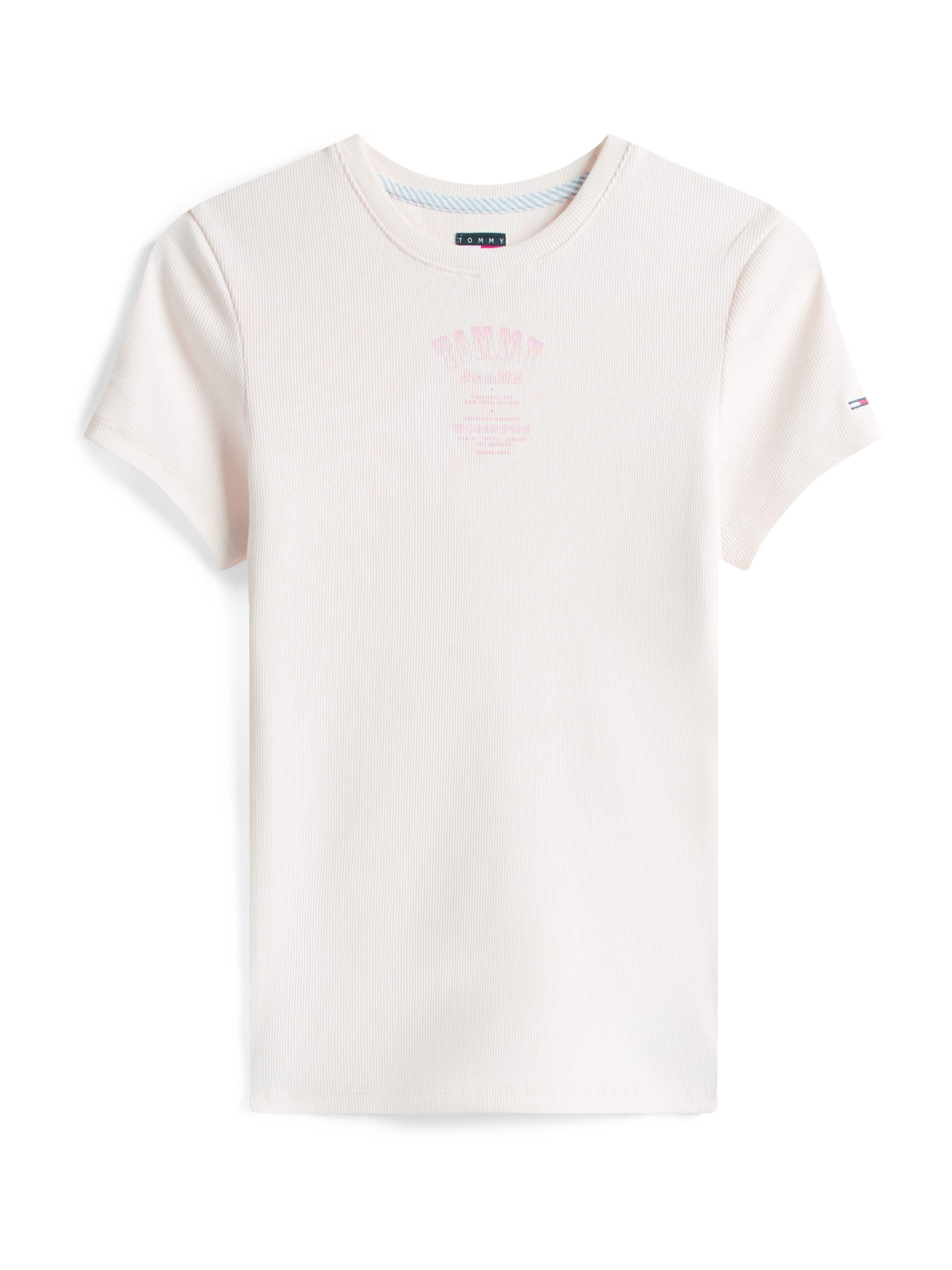 Tommy Jeans Tričko 'WESTERN' – bílá: přední strana