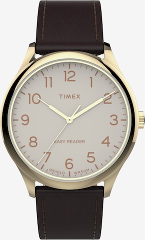 Orologio analogico ' Easy Reader Gen 1 Essential Collection ' di TIMEX in marrone: frontale