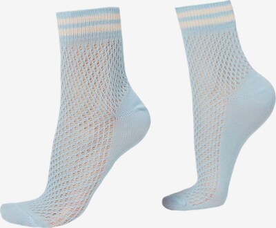 CALZEDONIA Socken in ecru / hellblau, Produktansicht