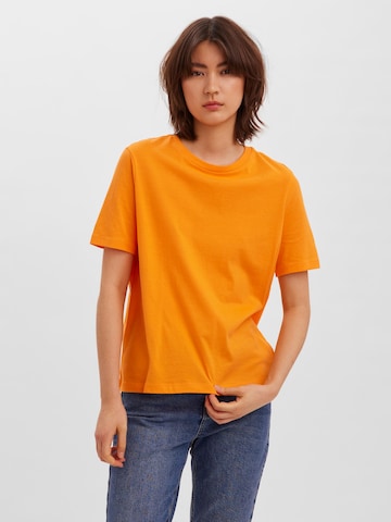 VERO MODA T-Shirt 'Fresh' in Orange: front