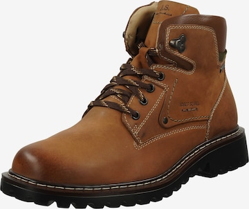 JOSEF SEIBEL Lace-Up Boots 'Chance 51' in Brown: front