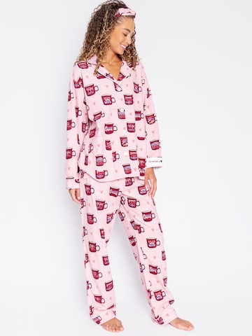 PJ Salvage Pyjama 'Flannels' in Roze