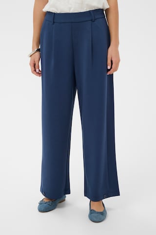 Loosefit Pantalon à pince 'CUBuka' CULTURE en bleu : devant