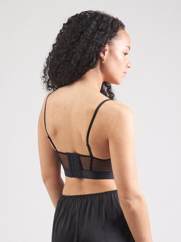 ETAM Balconette Bra 'SUSPENSE' in Black