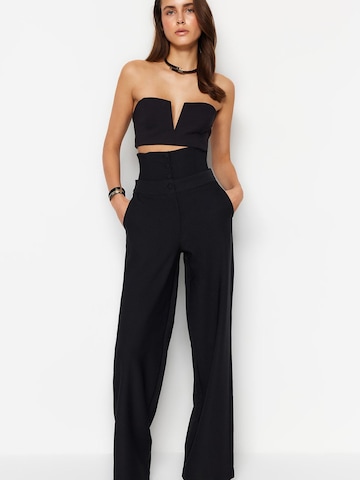 Trendyol - Loosefit Pantalón en negro