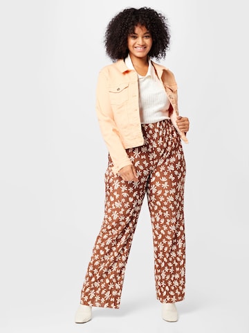 Cotton On Curve Wide leg Broek in Bruin