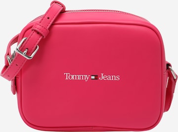 Geantă de umăr de la Tommy Jeans pe roz: față