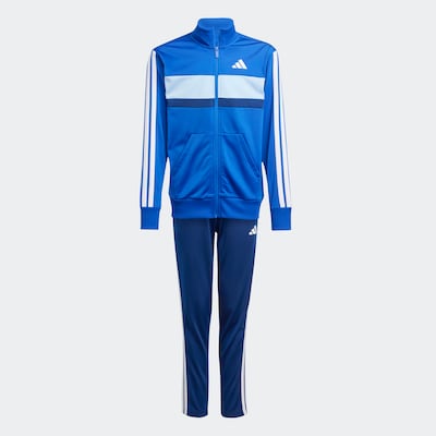 ADIDAS SPORTSWEAR Облекло за трениране 'Seasonal Essentials Tiberio' в размер 128 в нейви синьо / кралско синьо / светлосиньо / бяло, Преглед на продукта