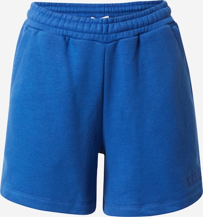 Karo Kauer Shorts in royalblau, Produktansicht