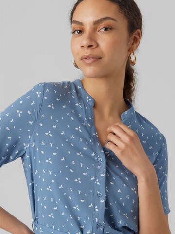 VERO MODA Shirt dress in Blue