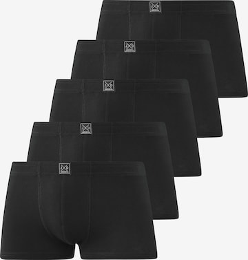 JOHN DEVIN Boxer shorts in Black: front