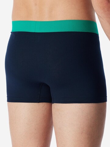 SCHIESSER Boxershorts '95/5 Cotton' in Blauw