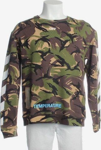 Off-White Sweatshirt / Sweatjacke L in Mischfarben: Vorderseite