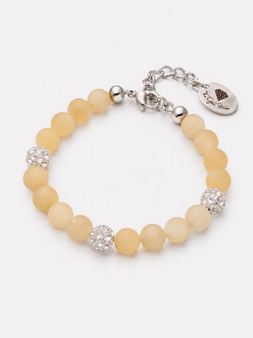 THE GEM STORIES JEWELRY Armband in Geel: voorkant