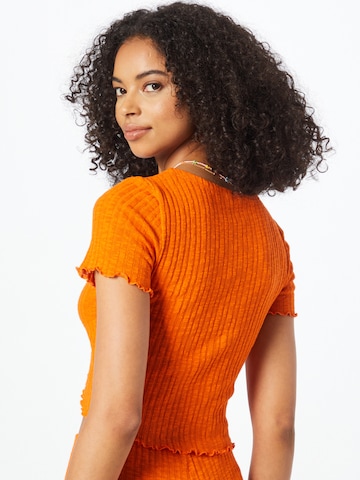 NEON & NYLON Shirt 'FAYE' in Orange