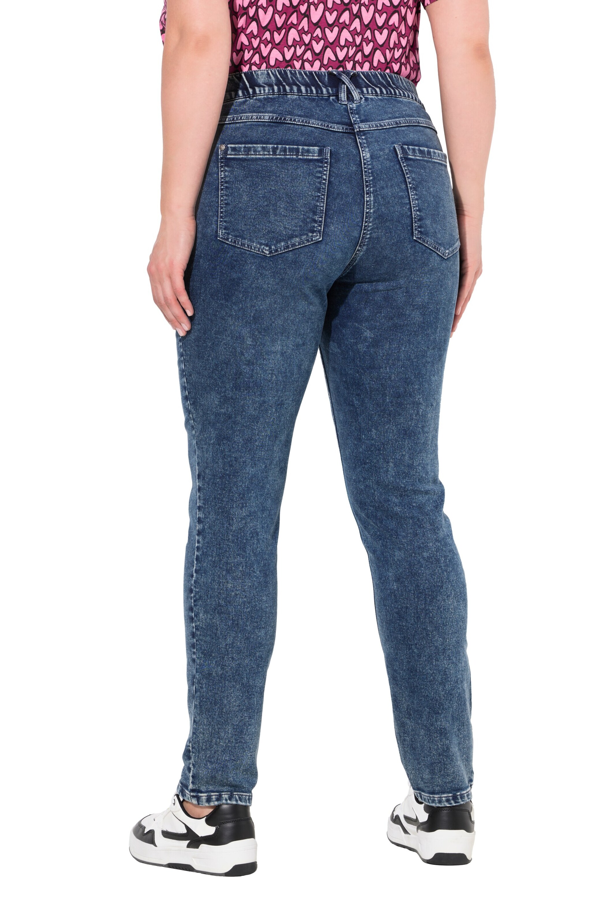 Ulla Popken Slim fit Jeans in Blue
