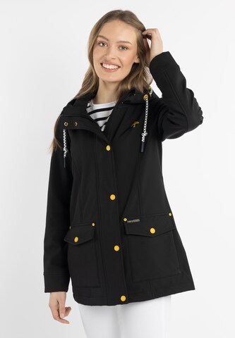 Schmuddelwedda Weatherproof jacket in Black: front