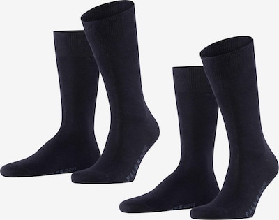 FALKE Chaussettes en bleu nuit, Vue avec produit