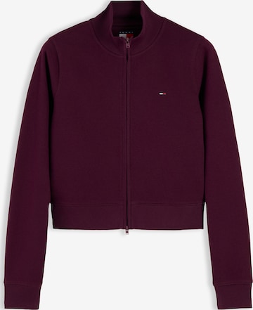 Tommy Jeans Bluza rozpinana w kolorze fioletowy: przód