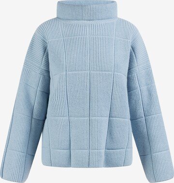 usha WHITE LABEL Sweater in Blue: front