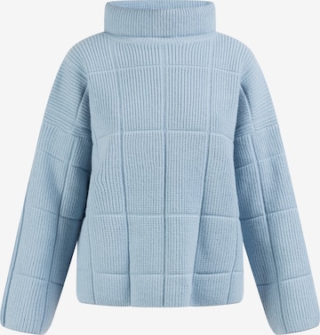 usha WHITE LABEL Sweater in Blue: front