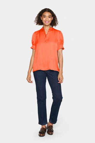 Chemisier 'Veeni' SAINT TROPEZ en orange