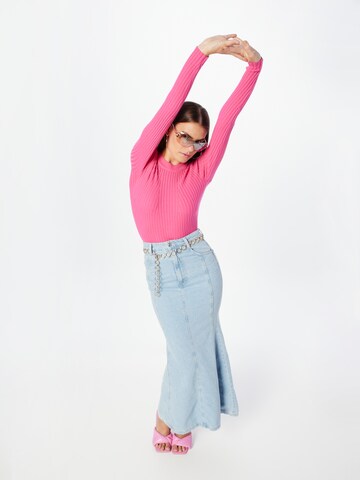 PIECES Pullover 'CRISTA' in Pink