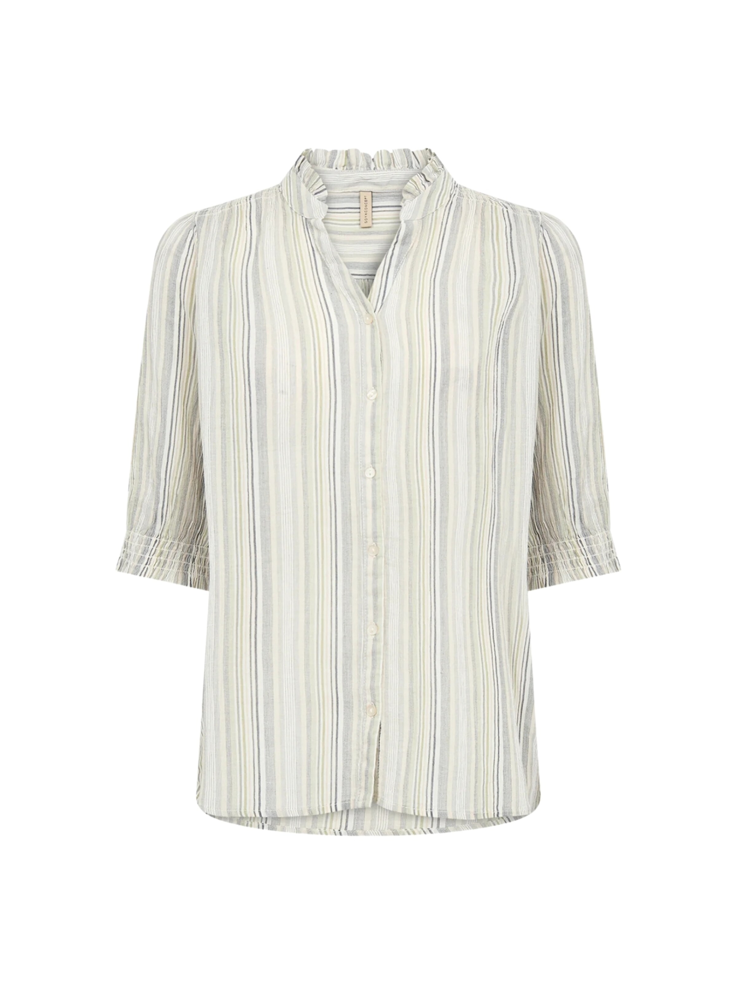 Soyaconcept Bluse ' PATTI 1 ' in Grün: Vorderseite