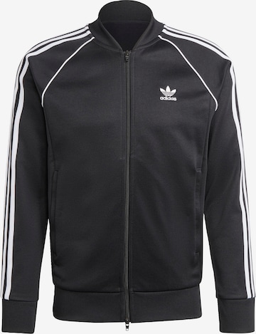 ADIDAS ORIGINALS Sweatvest 'Adicolor Classics Sst' in Zwart: voorkant