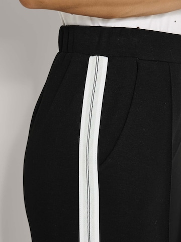 Wide Leg Pantalon MADELEINE en noir