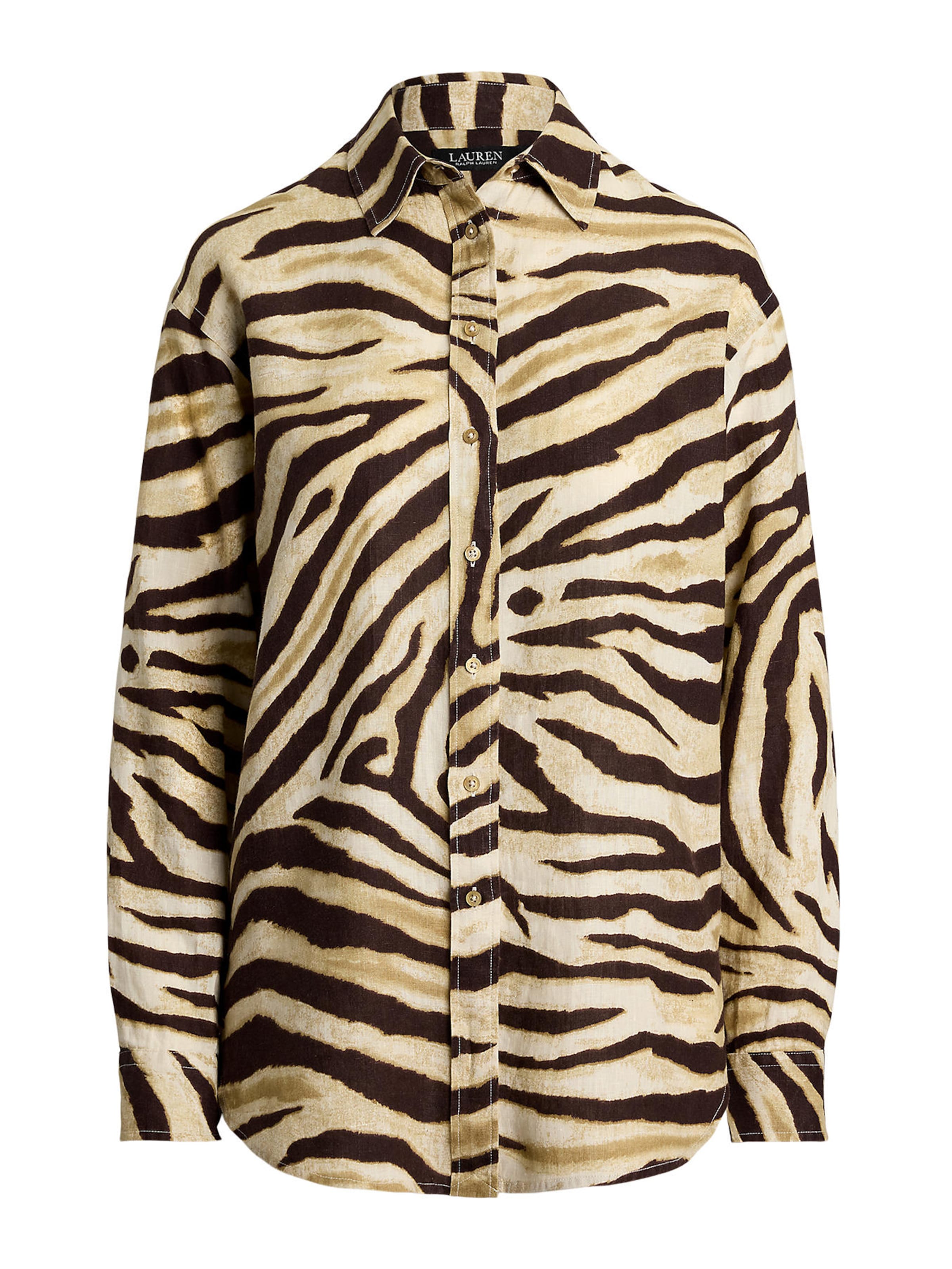 Lauren Ralph Lauren Блуза в бежово: отпред