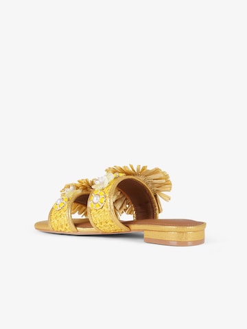 Kurt Geiger - Sandália em amarelo