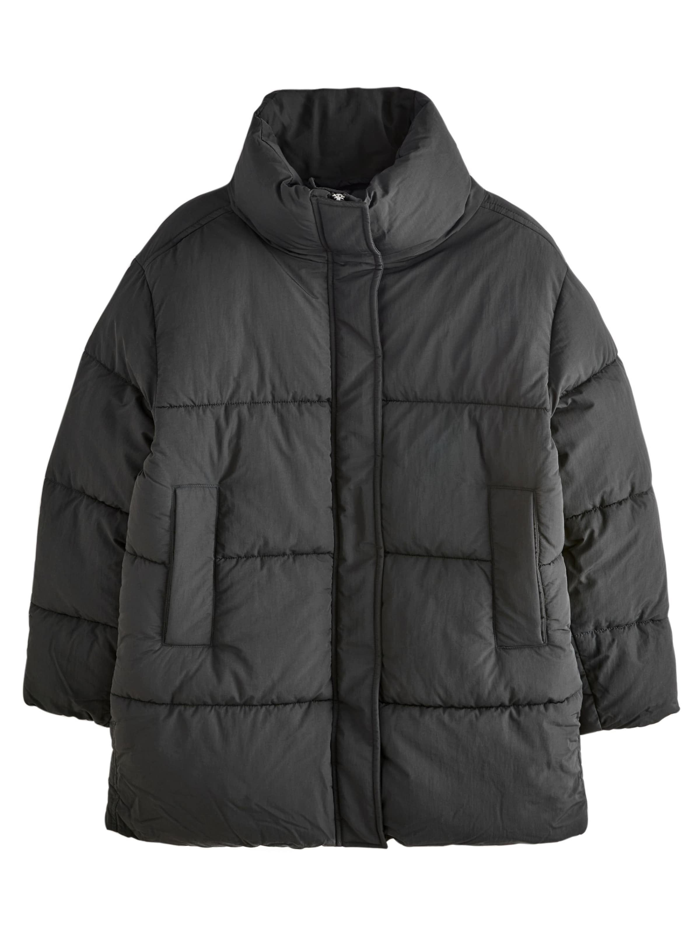 Next Φθινοπωρινό και ανοιξιάτικο μπουφάν σε μαύρο: μπροστά