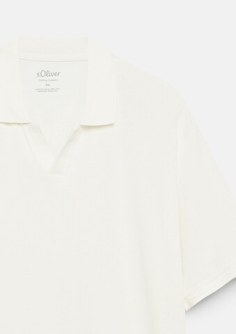 T-Shirt s.Oliver en blanc