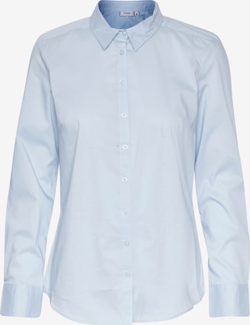 Fransa Blouse in Blue: front